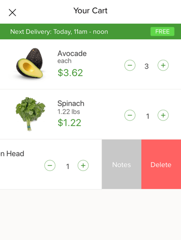 grocey app development